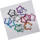 Star Carabiner  Star Shaped Climbing Buckle  Aluminum Alloy Heavy Duty Keyrin   