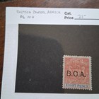 British Central Africa 1891 Scott  6 8d Rose-lake   Ultramarine Mh Og F-vf