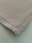Set Of 12 Vintage Pastel Solid Pink Linen Napkins