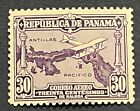 Travelstamps  1930 Panama Air Mail Stamps Scott  c12- 30c Mint Mogh