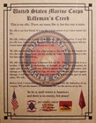 Mc-nice  Marine Corps Rifleman s Creed Personalized 
