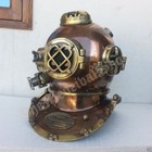 Antique Scuba Sca Divers Diving Helmet Usnavy Mark V Deep Sea Marine Divers Gift
