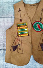 Indian Princess Vest Handmade With Patches Vintage 80s 90s Ymca
