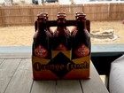 Rare 1940   s Orange Crush Cardboard 6 Pack Handi-pack W  Bottles Clinton Iowa