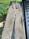 Carhartt Work Bib Overalls R27cht Men s 32x32 Insulated  Quilt-lined Double-knee