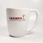 Lexapro Drug Pharmaceutical Rx Rare Coffee Cup Mug Medical Advertisement 
