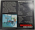 1978 Honda Xl-350 Motorcycle Dealership Sales Brochure Original