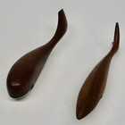 Vintage Danish Mcm Teak Fish Bottle Opener Shark Whale Mid Century Modern Flaw
