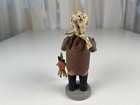 Erzgebirge Figure Collector Wooden Figure 13 Cm  See Photos For Condition
