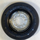 Vintage Tire Ash Tray Bf Goodrich Silvertown 1970 s No Chips In Glass Euc - Ff