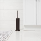 Metal Oil Rubbed Toilet Brush And Holder Set Bronze