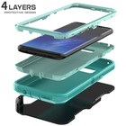 For Samsung Galaxy S8 s8 Plus s8  Heavy Duty Rugged Shockproof Case Cover   Clip