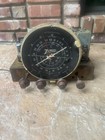 Zenith No 5 Radio Chassis W  Tubes   3 Original Wood Knobs   Big Z Dial Pointer