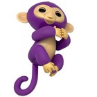 Fingerlings Interactive Purple Mia The Monkey Wowwee Instructions Included