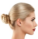 14k Solid Gold 10mm Freshwater Pearl Stud Earrings   Ships From The Usa