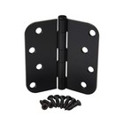 100 Pcs Oil Rubbed Bronze Steel Door Hinge 61975   4   5 8 Radius Corner Orb