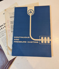 Lot Of 4 Continuous And Pressure Casting Catalog Brochure 1954 Softcover Vintage
