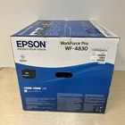 New Sealed Epson Workforce  Wf-4830 Wireless Color Inkjet Printer scan copy fax