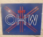 1970 s The Who Rare Carnival Prize Mirror Fair Glass Foil Art
