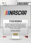 Tyler Reddick 2026 Panini Instant Nascar  5 Daytona 500 Win Card Nascar 1 Of 106
