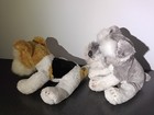 Russ Berrie Yomiko Classics Plush Dogs Schnauzer  Fox Terrier