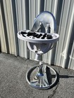 Fresco Chrome Bloom Contrmporary Baby High Chair Adjustable   Swivel
