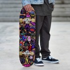 50pcs Neon Stickers Skateboard Sticker Bomb Decals Vinyl Cool Laptop Luggage
