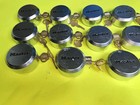 Master Lock Round Puck Padlock Truck Van Shed Door Gate Hasp Hidden Shackle Lock