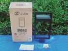 Z-lite Luttrel 22  Tall Led Outdoor Post Light Square Fitter 566phbs-bk-led New 