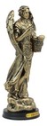 St  Barachiel Archangel Blessings From God Figurine 8 Inch Tall Wooden Base