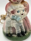 Vintage Nursery Rhyme Lamp Mary s Little Lamb 1955 Lamp Only Tested And Working