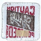 Schlitz Beer Patch Embroidered Vintage Caution Powered 3  X 3    4  C1975-85