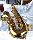 Vintage 1954 Elkhart 20a  built By Buescher  Gold Alto Sax W case - Excellent 