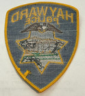 Hayward California Police Eagle Over Star Patch Uniform Take Off