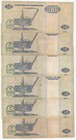 Angola  50 Kwanzas   lot Of 6  Banco Nacional De Angola Banknotes 