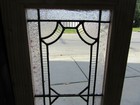   Antique Stained Glass Window   14 X 43 75   Architectural Salvage