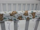 Highland Cows Cot Rail Cover Crib Teething Pad  X 1