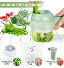 Food Chopper Elerctric Handheld Cooking Hammer 4 In 1 Wireless New 