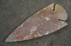 Translucent 3  Flint Spearhead Point Knife Blade Tool Arrowhead I-514