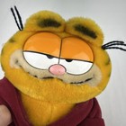 Vintage 1981 Plush Garfield In Bathrobe -  big Daddy  - Dakin - 10    Tall - Rare 