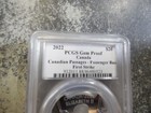 20 Dollars - Elizabeth Ii Canadian Passages  Passenger Bus  Silver Pcgs Proof