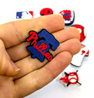 Philadelphia Phillies Shoe Charms  14pcs  Baseball Cool Gift Accessories Set Lot