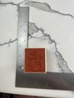 2000 Stampin Up Primitive Snowman Winter Wood Rubber Stamp 