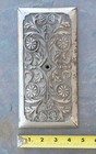 Antique Home Comfort Stove Range Cast Brass Ornate Scroll Cover Part 9 x4 5 