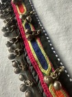 Afghan Kuchi Bracelet Embroidered Fabric  Beads Tribal Bracelet Vtg