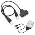 Usb 2 0 To 2 5inch Hdd 7 15pin Sata Hard Drive Cable Adapter For Sata Ssd   Hdd