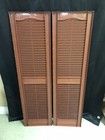 Mid America Louver Vinyl Shutters 14 5in X 55 In Burgundy