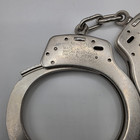 Vintage Smith   Wesson Model 100 Handcuffs W  2 Keys - Chain Link Usa Made