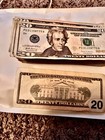 Prop Replica Money  20  20 Bills 