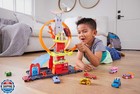 Hot Wheels City With 1 Toy Car  Kid-powered Elevator  Water-like Ramp  Track-